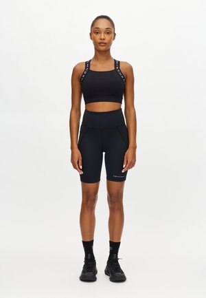 FLATTERING HIGH WAIST BIKE  - Leggings - black