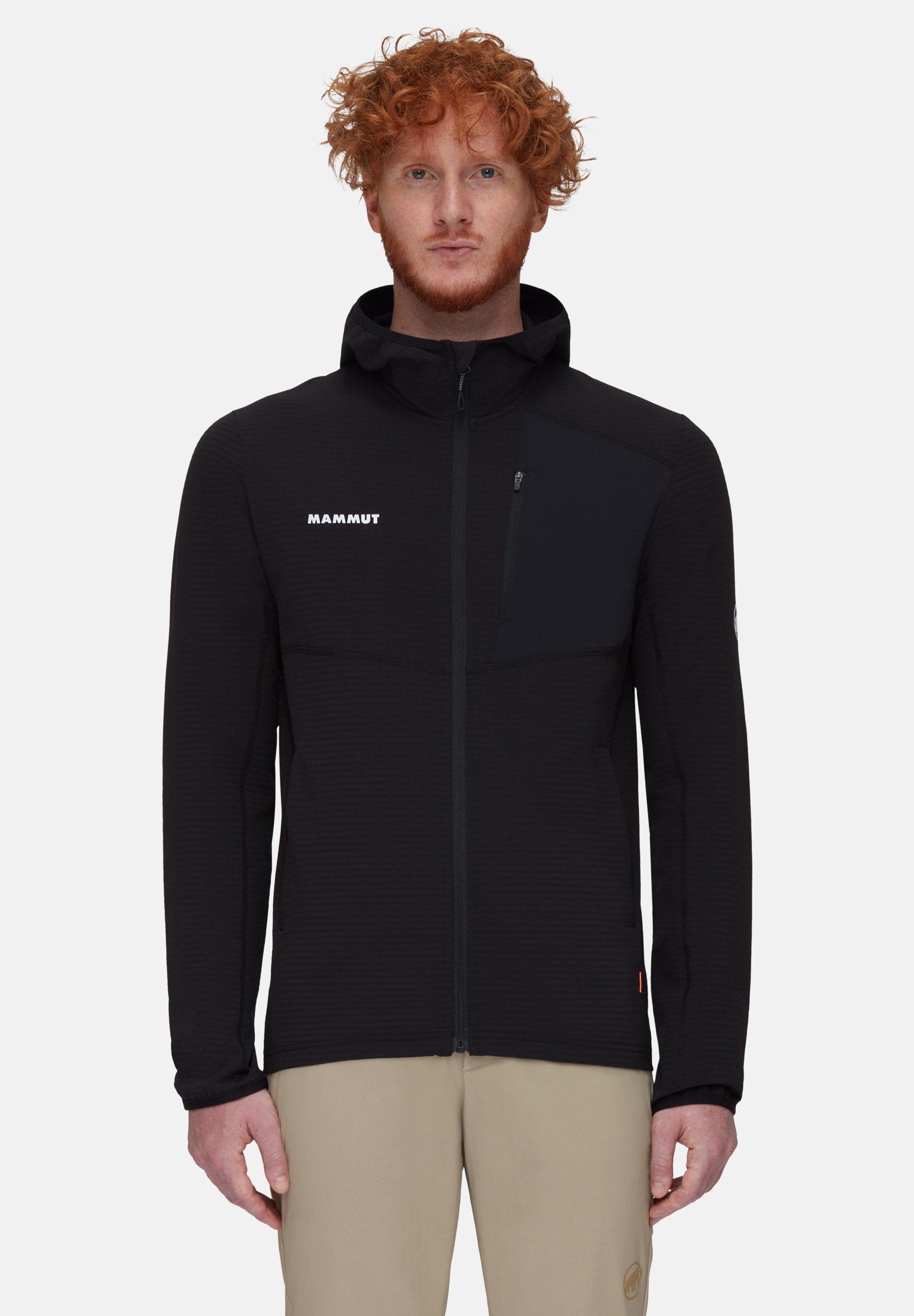 Mammut MADRIS LIGHT HOODED JACKET MEN - Outdoorjacke - black 
