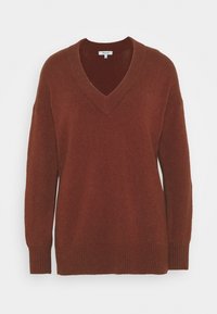 Madewell Stickad tröja - red