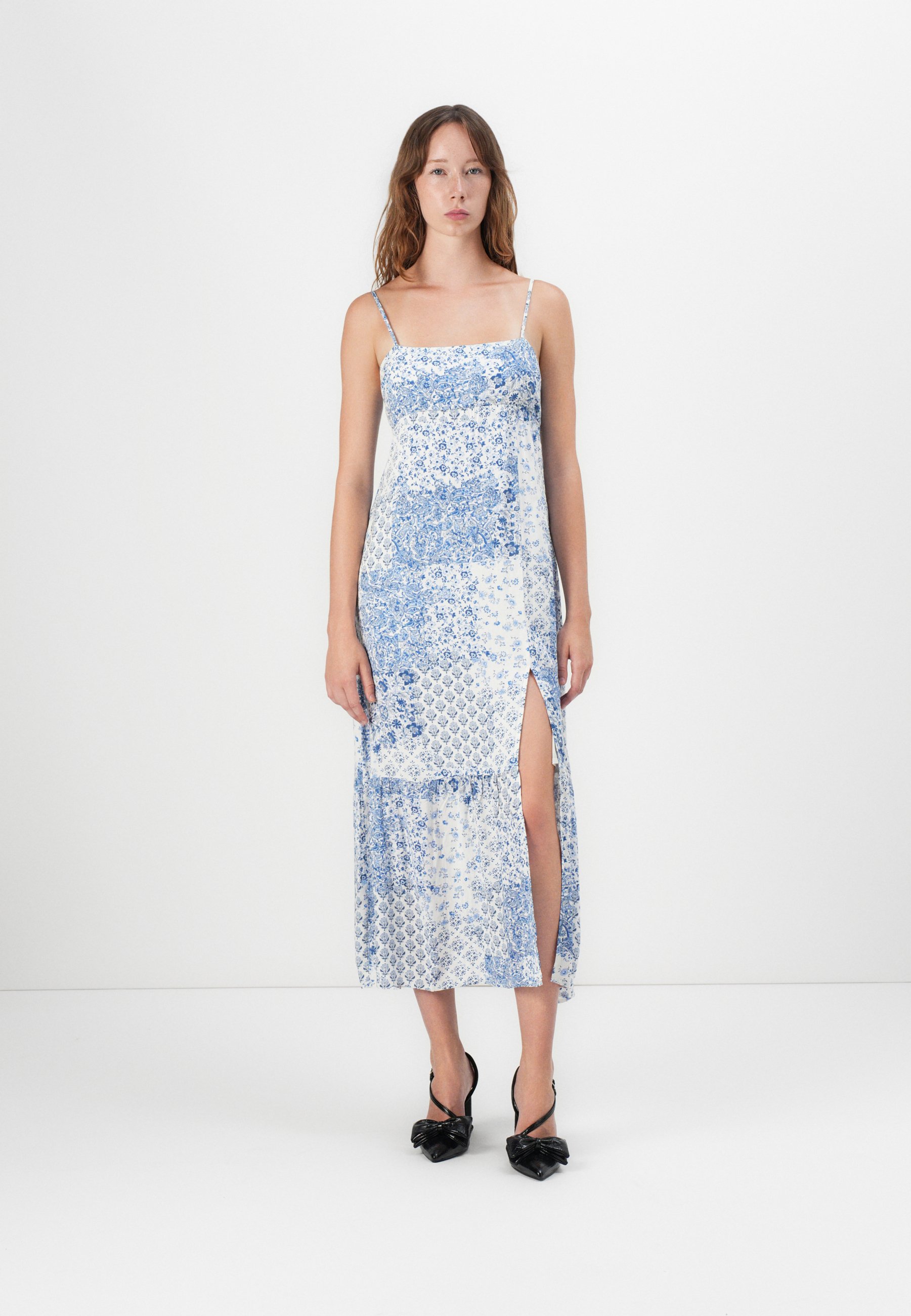 Hollister Co. BARE BABYDOLL - Day dress - white - Zalando.co.uk