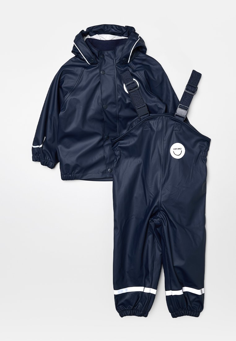 Viking Regenpak donkerblauw