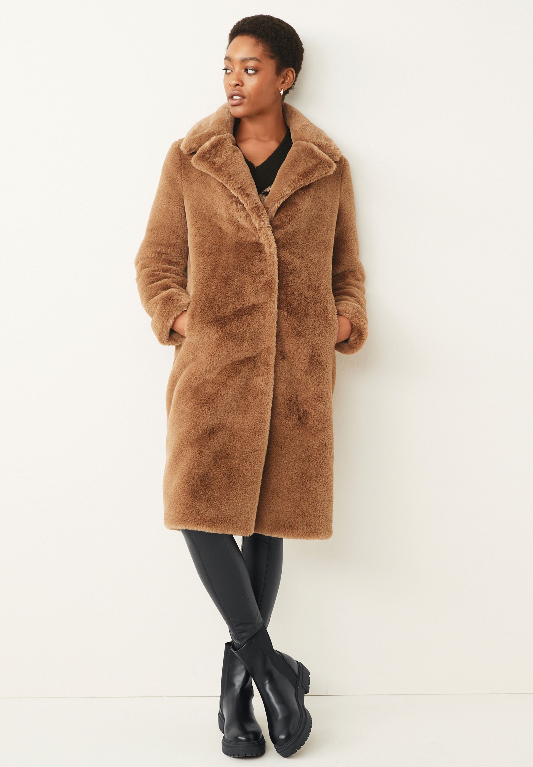 Next Winter coat - brown - Zalando.de