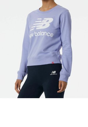 Sweatshirt - mottled purple