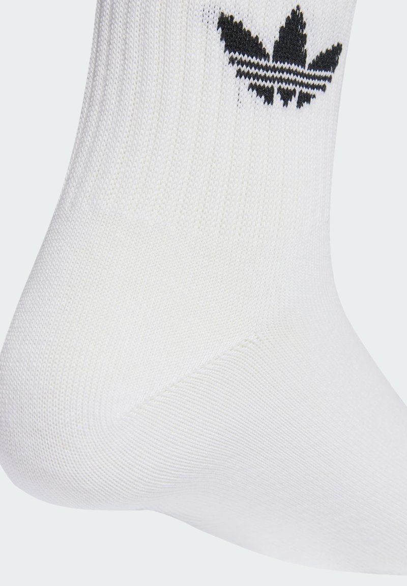 adidas Originals CREW 3 PACK UNISEX - Socks - white white collegiate royal
