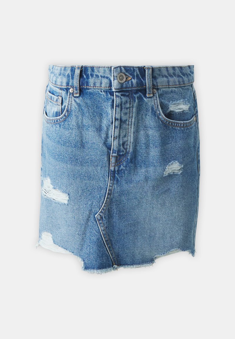 Only Minirok blauw denim/bluedenim Only Minirok blauw denim/bluedenim