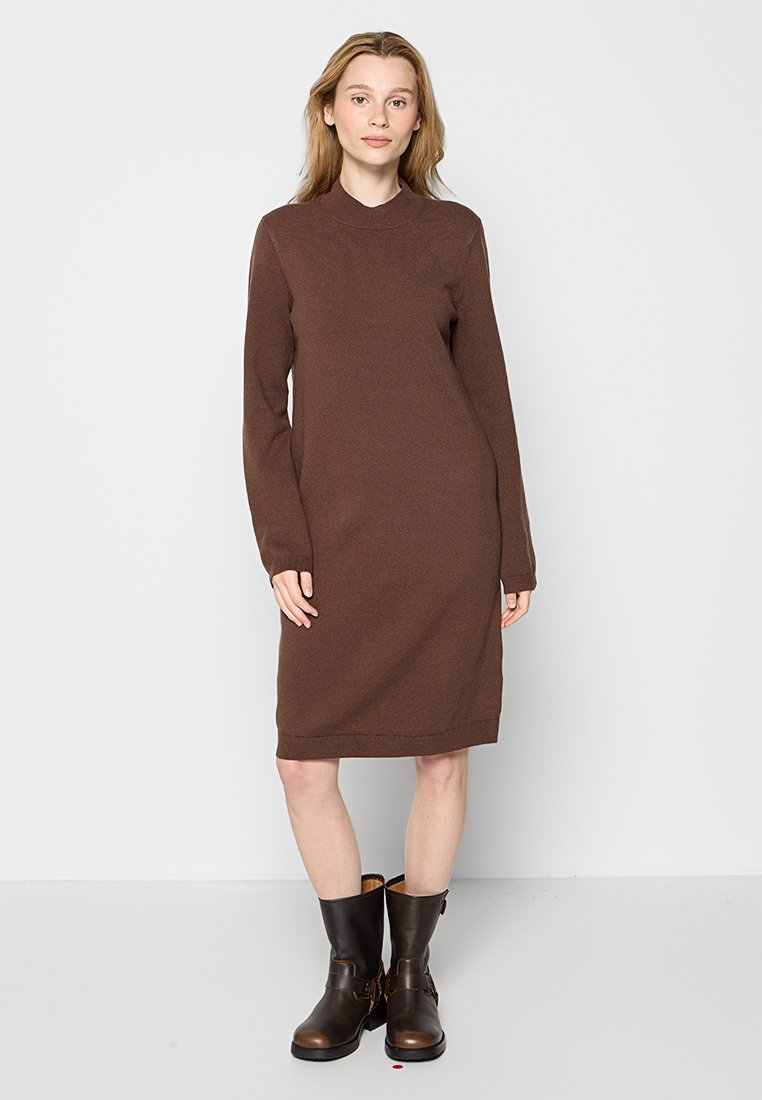 Marc O'Polo Strickkleid braun