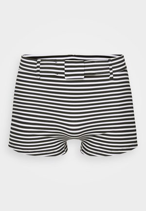 Palomo SAILOR STRIPED SWIM BUCKLE TRUNKS - Caleçon de bain - navy