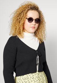 Vero Moda Curve GOLD CURVE - Casaco de malha - black