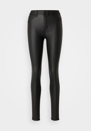 ONLY ONLROYAL ROCK COATED - Broek - black