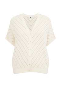 WE Fashion CURVE - Kardigán - white