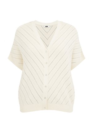 WE Fashion CURVE - Cardigan - white