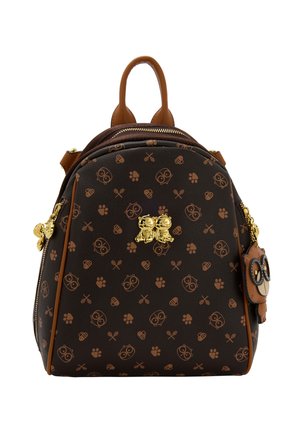 pop Cream Bear - Schooltas - dark brown