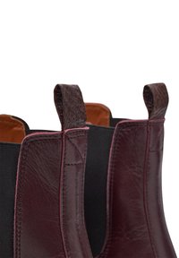 Woden Botines con plataforma - cherry