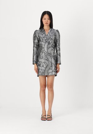 YASSISI DRESS - Vestido de cóctel - silver