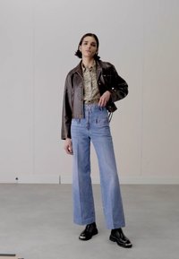 sandro Τζιν χαλαρής εφαρμογής - bleu jean