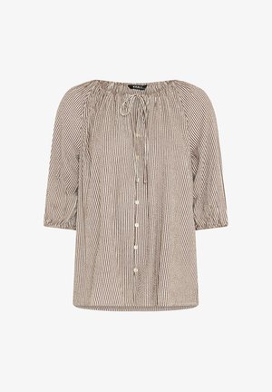Yours Clothing, PLUS SIZE CASUAL TOPS. - Blouse - brown
