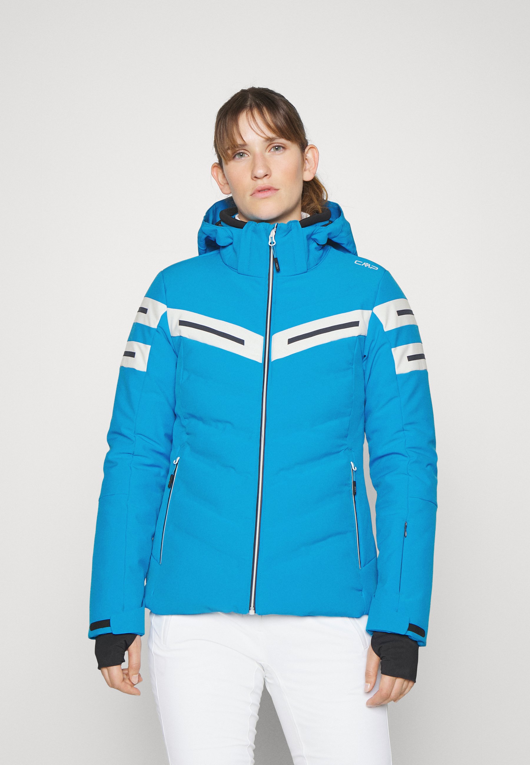 CMP WOMAN JACKET ZIP HOOD - Chaqueta de - turchese/turquesa - Zalando .es