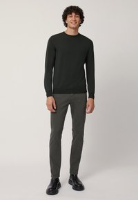 Harmont & Blaine GIROCOLLO CON LOGO - Maglione - verde bosco
