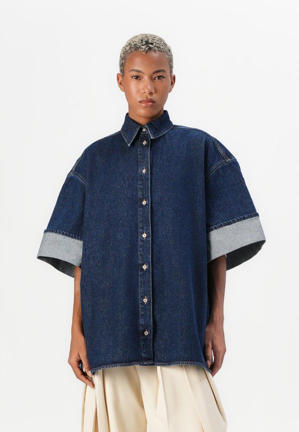 NINA OVERSHIRT - Button-down blouse - radar