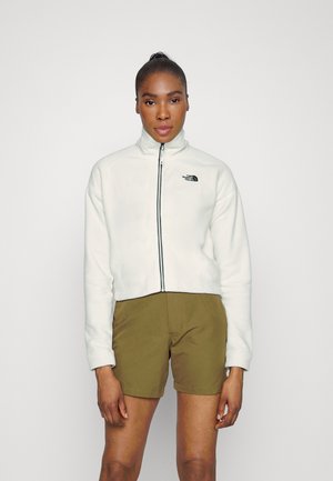 GLACIER CROP - Giacca in pile - vintage white