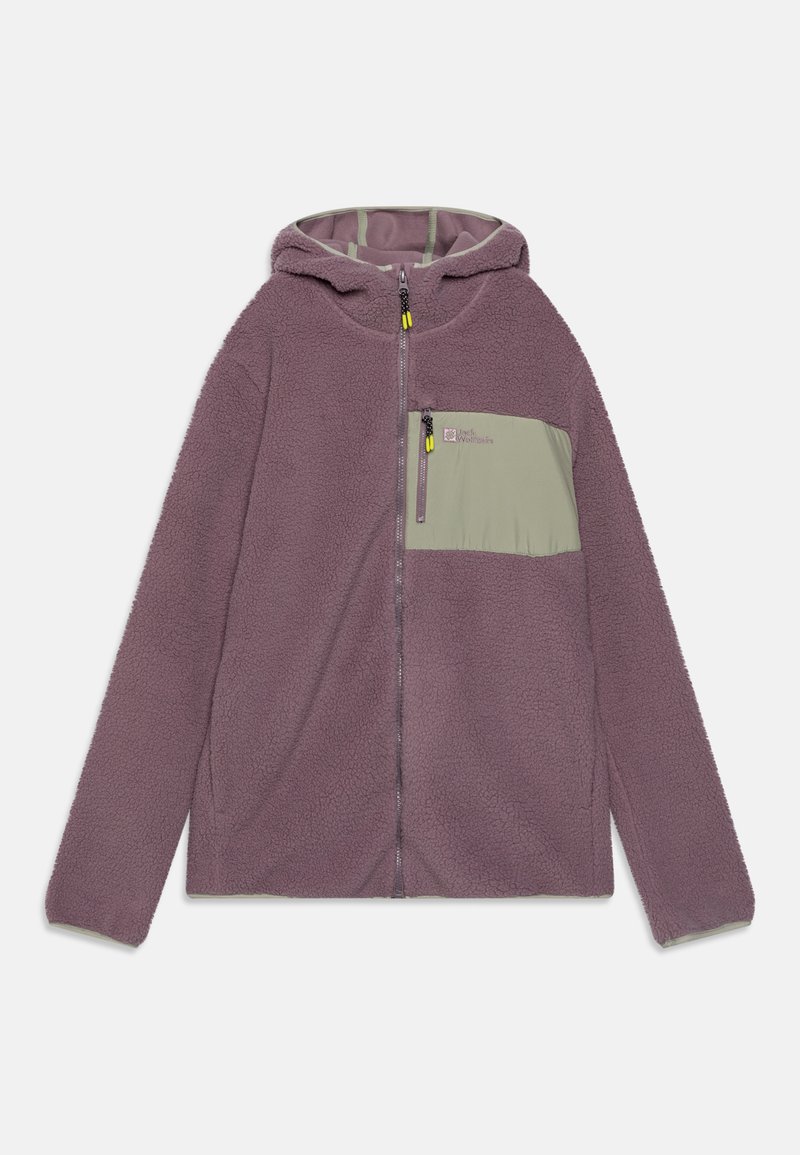Jack Wolfskin ICE CURL HOOD - Flīsa jaka - wild blossom