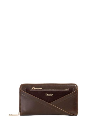 KELBEY CROSSOVER DETAIL ZIP AROUND - Wallet - dark brown