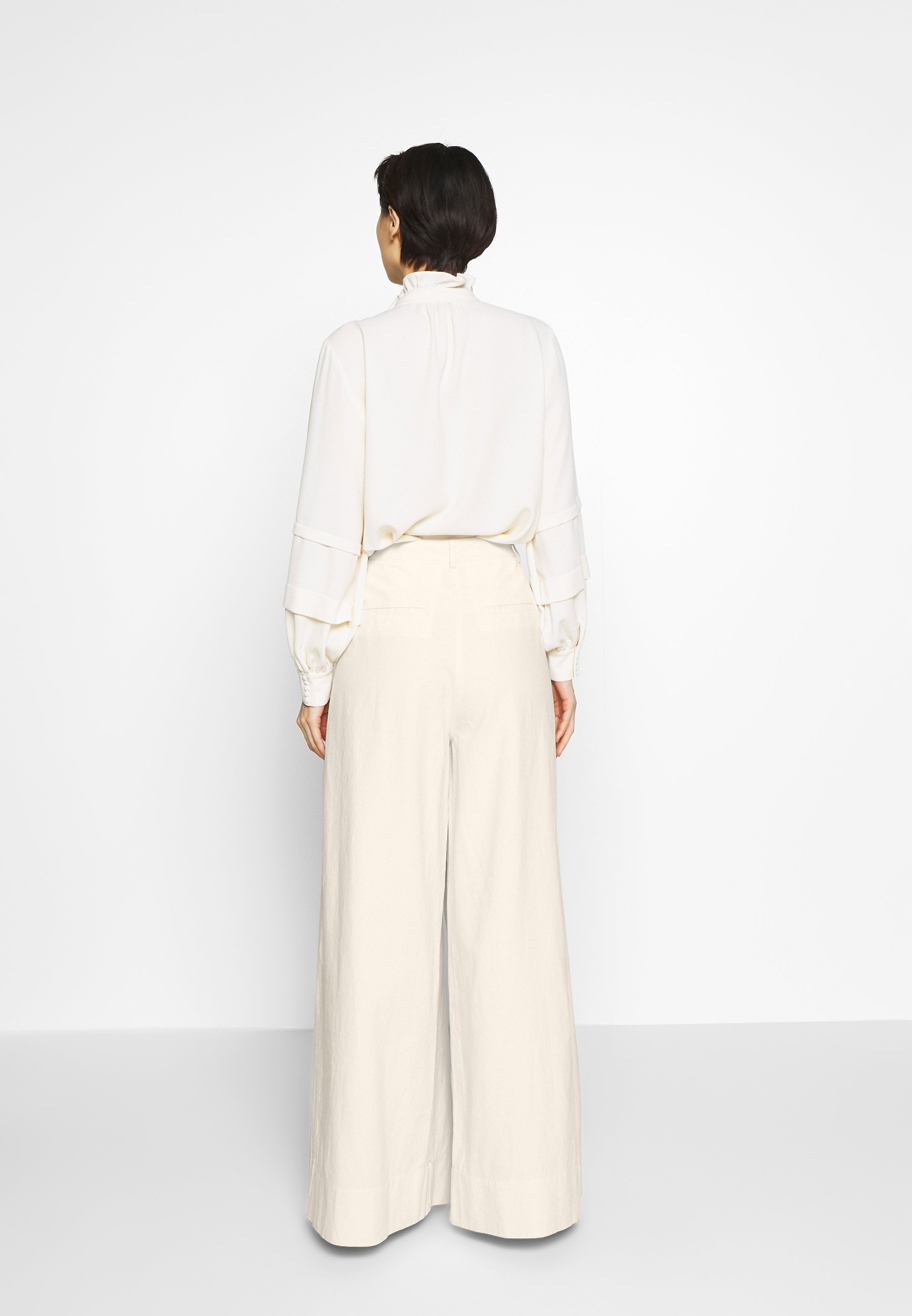 ABBY PANTS Bukse cream ABBY PANTS Bukse cream