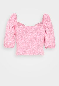 Abercrombie & Fitch CORSET SCOOP - Blusa - pink