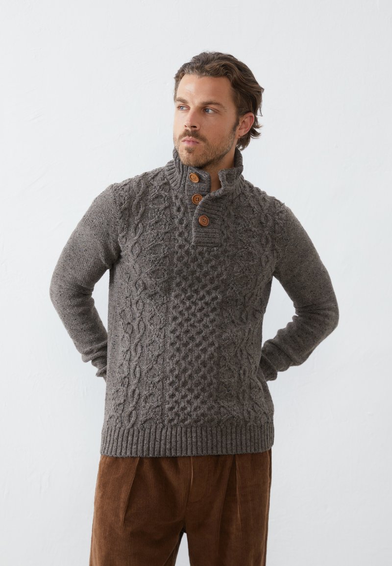 Pier One Jersey de punto - taupe