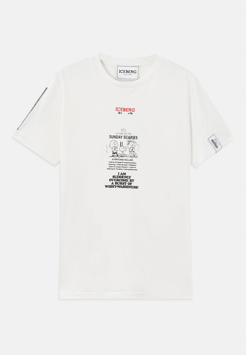 Iceberg T-shirt print crème