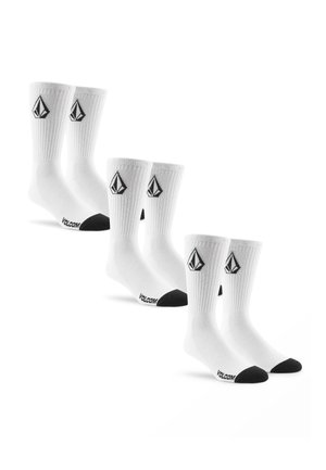 FULL STONE PACK OF 3 - Chaussettes - white