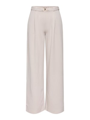 JDY JDYGEGGO LIFE BELT NOOS - Pantalon classique - chateau gray