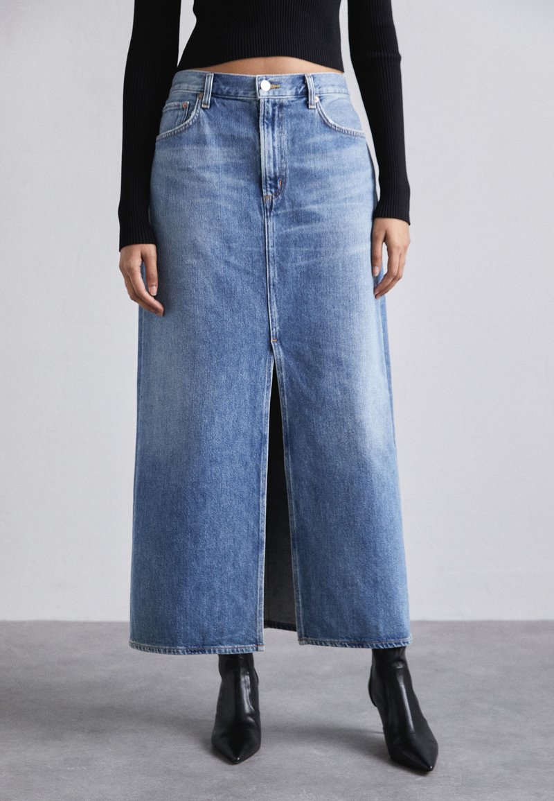 Agolde LEIF SKIRT - Denim skirt - swing