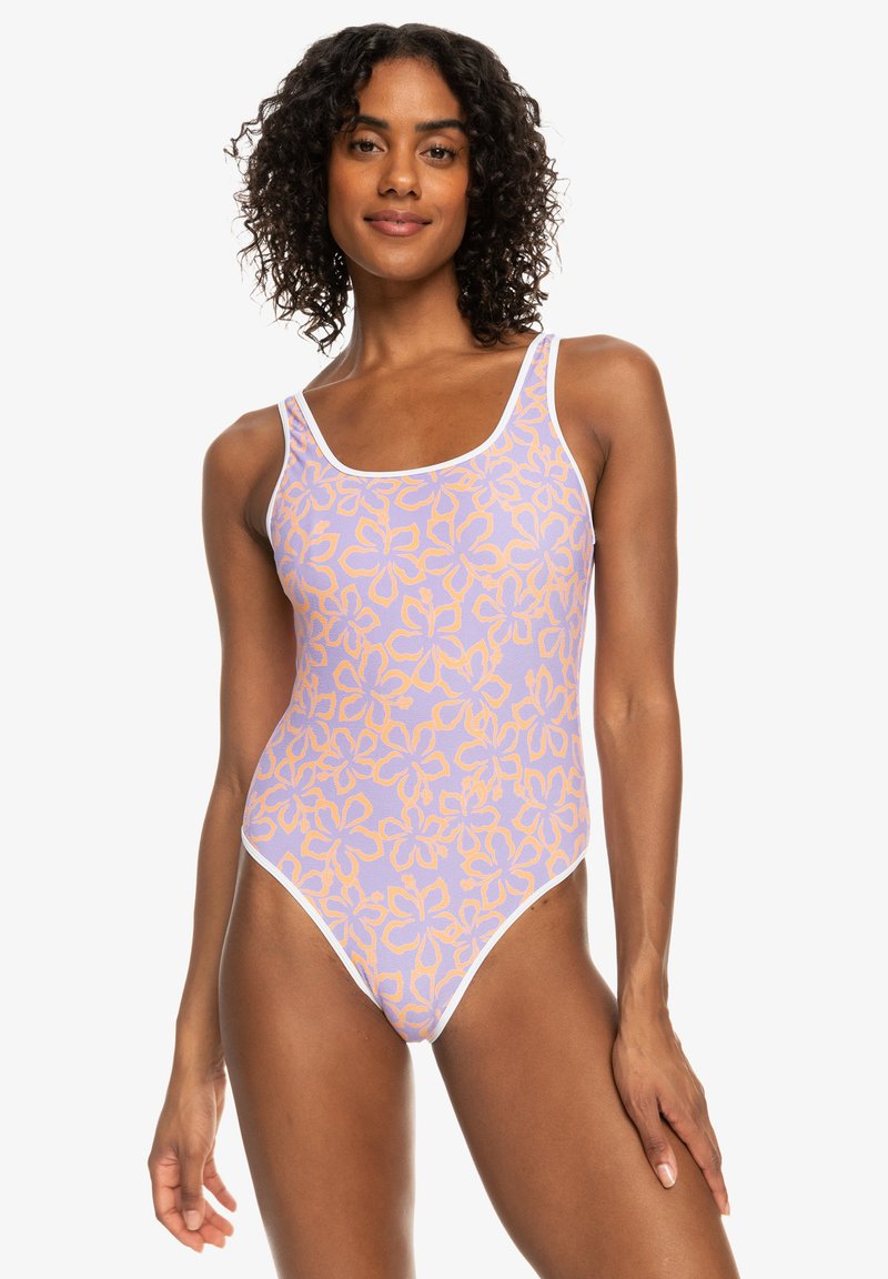 Bas De Maillot De Bain Roxy Femme - Taille Basse - Séchage Rapide - Protection UPF 50+ - Orange Taille L