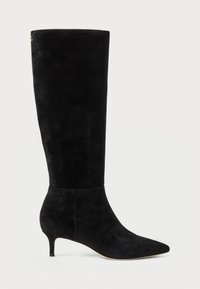 Lauren Ralph Lauren MCKAY SUEDE TALL BOOT HEEL - Boots - black