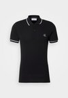 TIPPING SLIM - Poloshirt - black