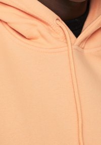 PULL&BEAR Jersey con capucha - burnt orange denim