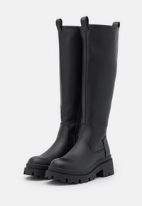 Even&Odd Botas con plataforma - black