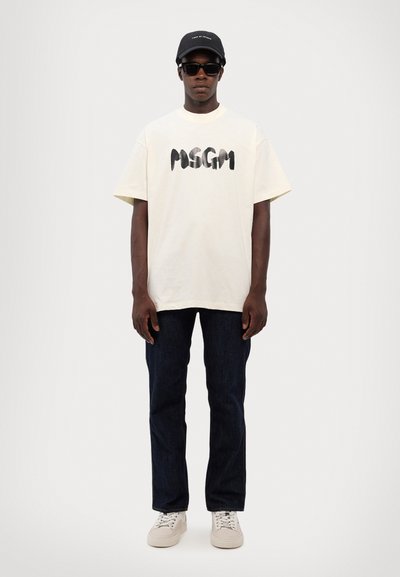 MSGM Print T-shirt - off white