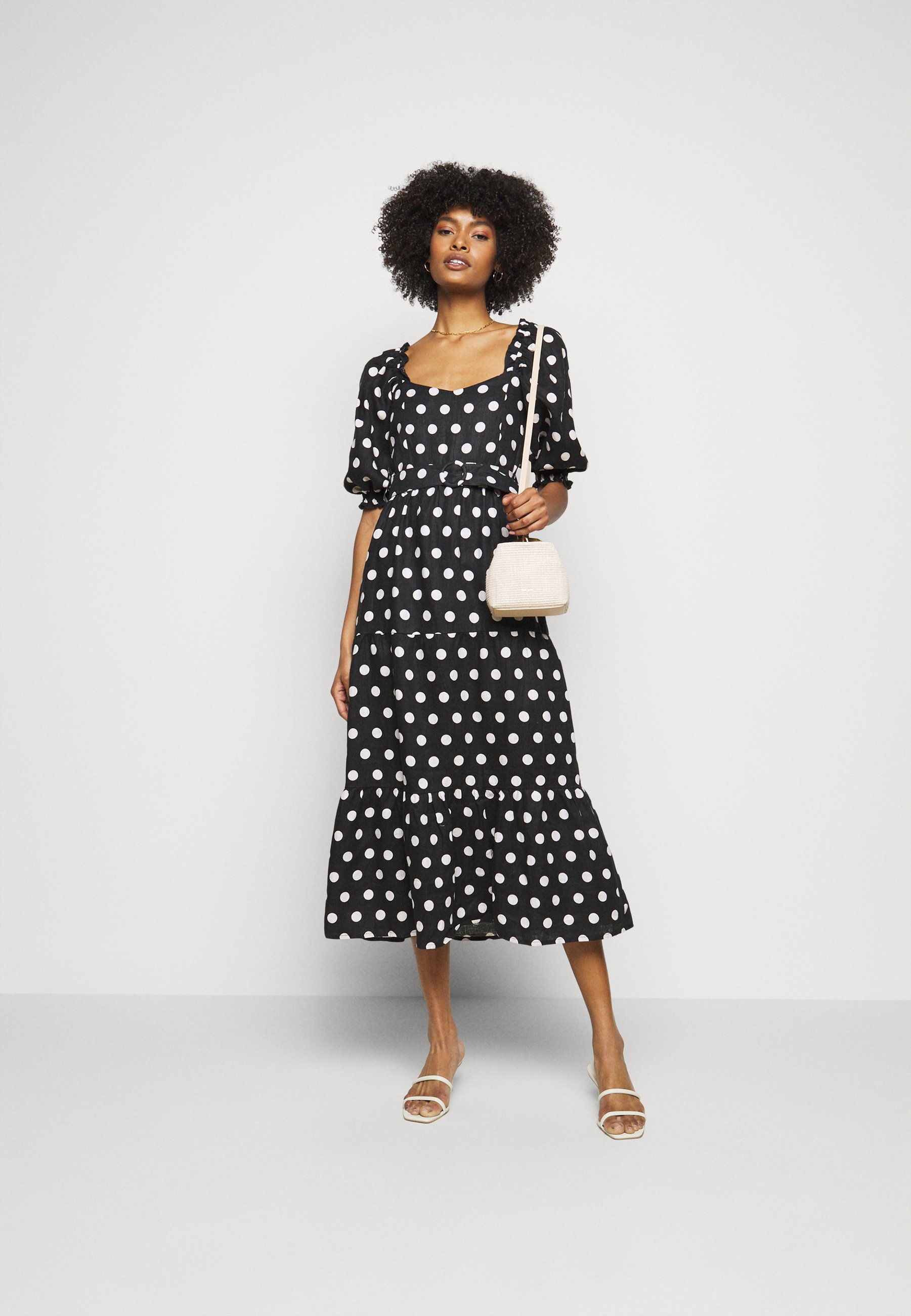 Faithfull the brand RUMI MIDI DRESS - Vestito estivo - black/nero - Zalando .it