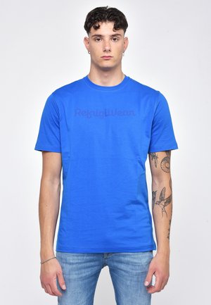 MEMPHIS - T-shirt con stampa - indigo bunting