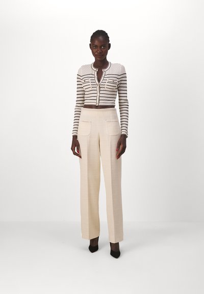 sandro PANTALON JACKY - Bukse - ecru