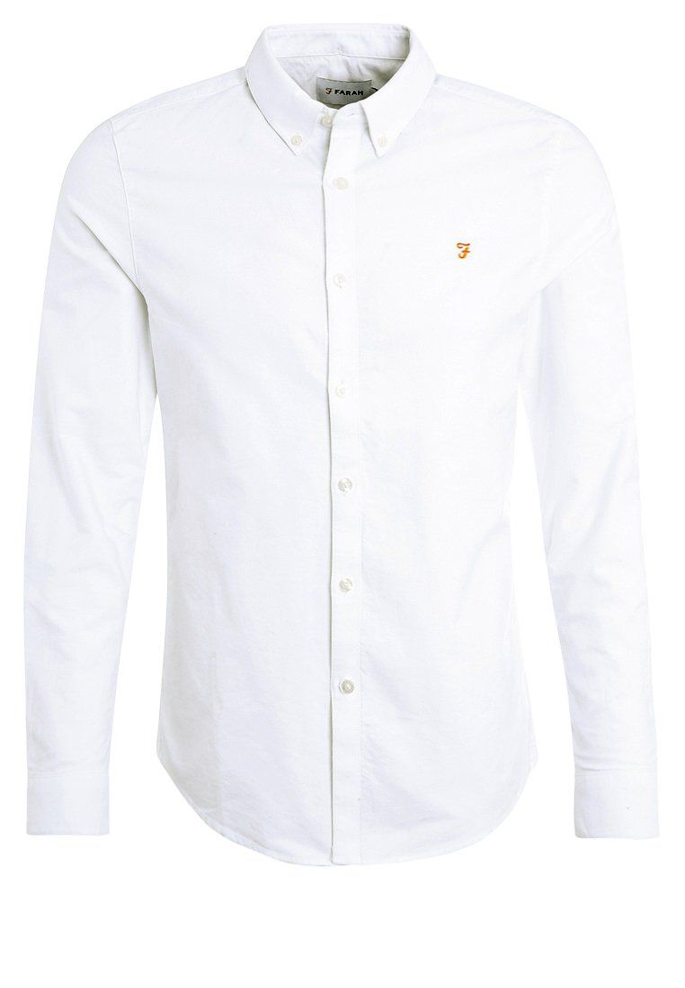 farah white brewer shirt