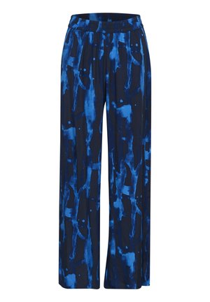 CUASHLEY CHAINA - Pantaloni - blue graphic