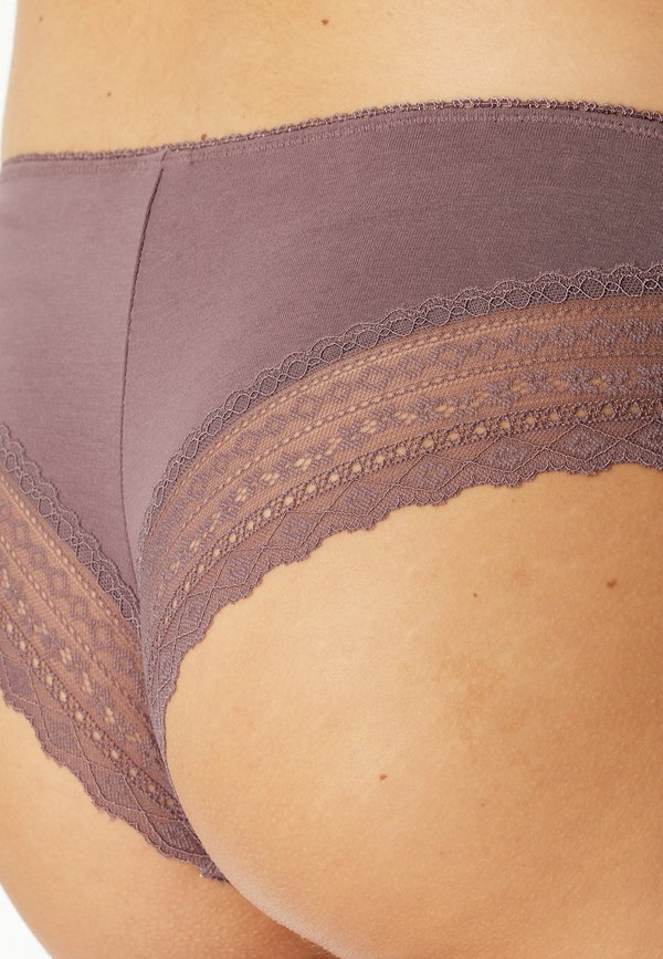 3PACK BRAZILIAN - Briefs - schwarz lila3