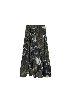AllSaints, ARLEEN SKIRT . - Jupe trapèze - green