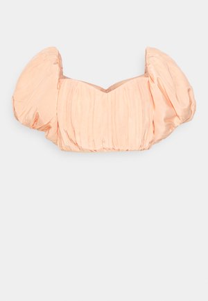 Malina AMALIE PLEATED CROPPED - Blouse - apricot