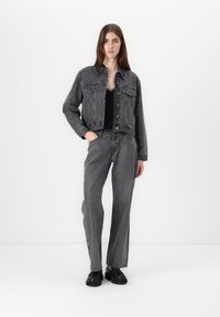 ONLY ONLHUDSON DECO JACKET - Traper jakna - grey denim