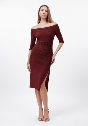 Robe en jersey - bordeaux