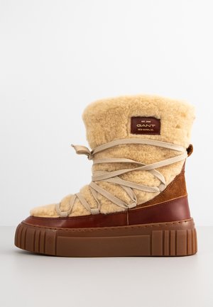 GANT Winter boots - cognac  camel